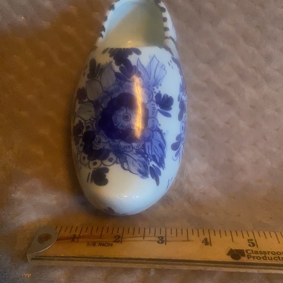 Vintage Delft Blauw Handpainted Porcelain Clog - Picture 9 of 9